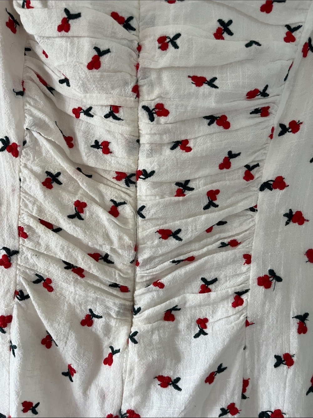 Zara embroidered cherry Dress 🍒 - Picture 10 of 14